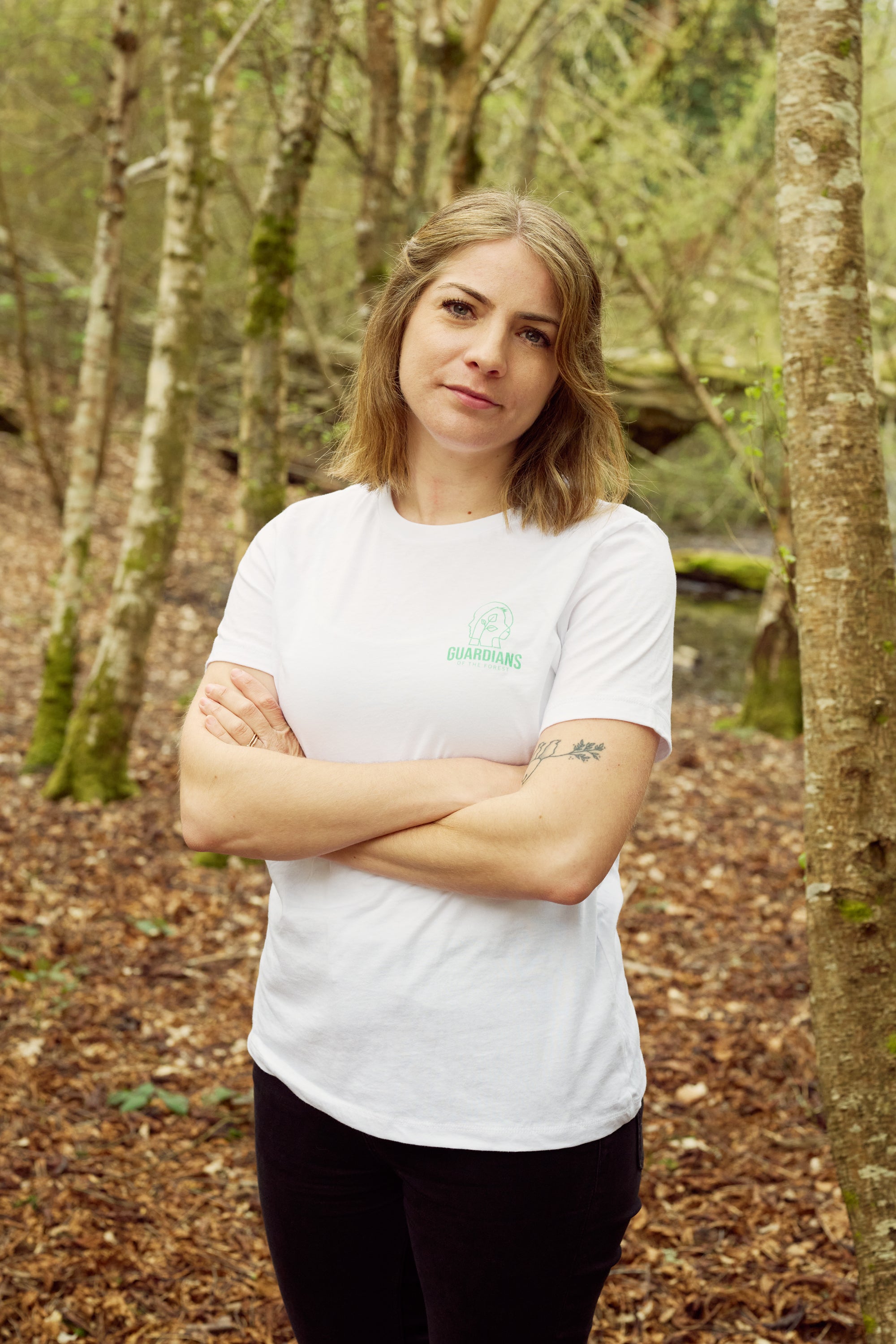 Guardians of the Forest Fitted T-shirt