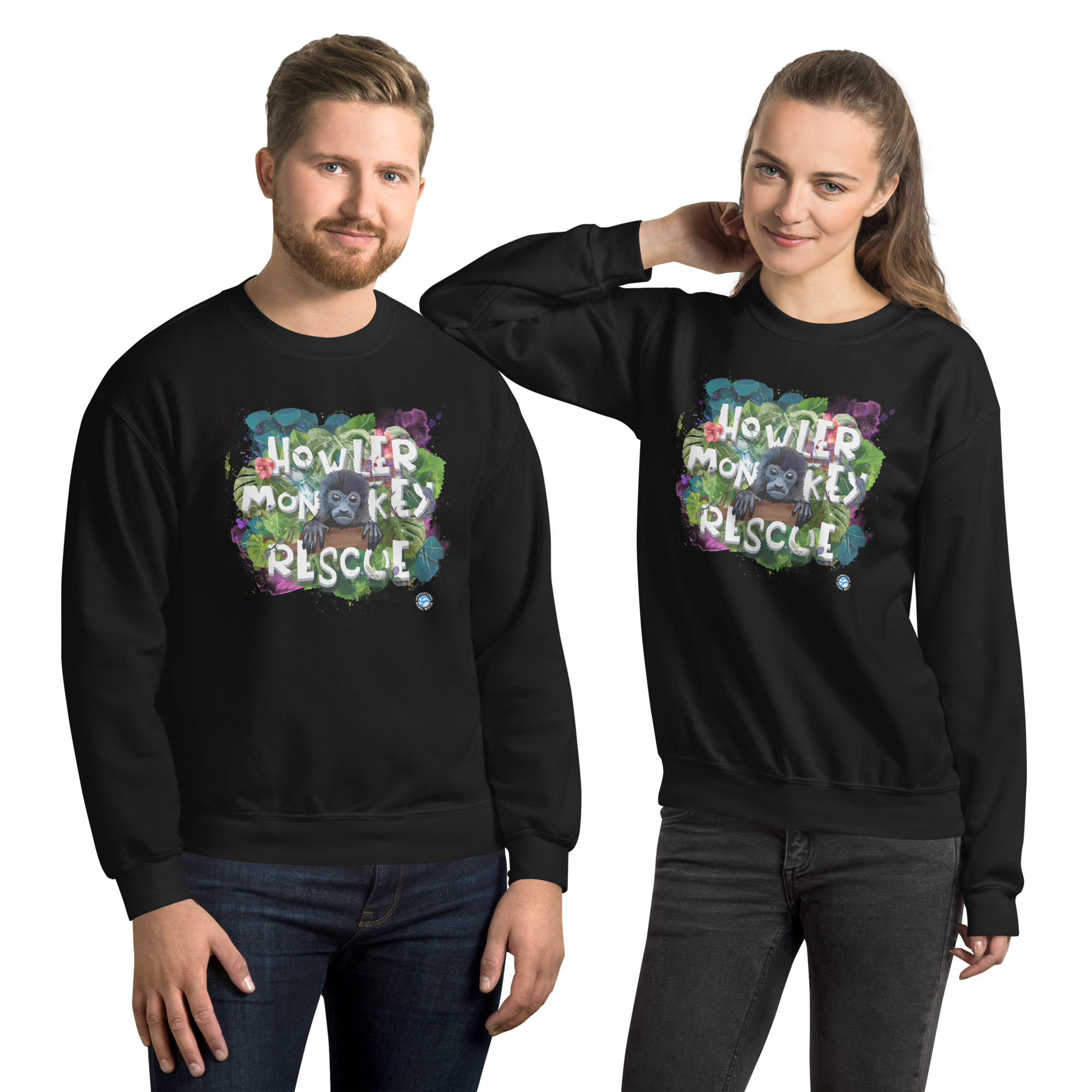 Howler Monkey Unisex Sweatshirt