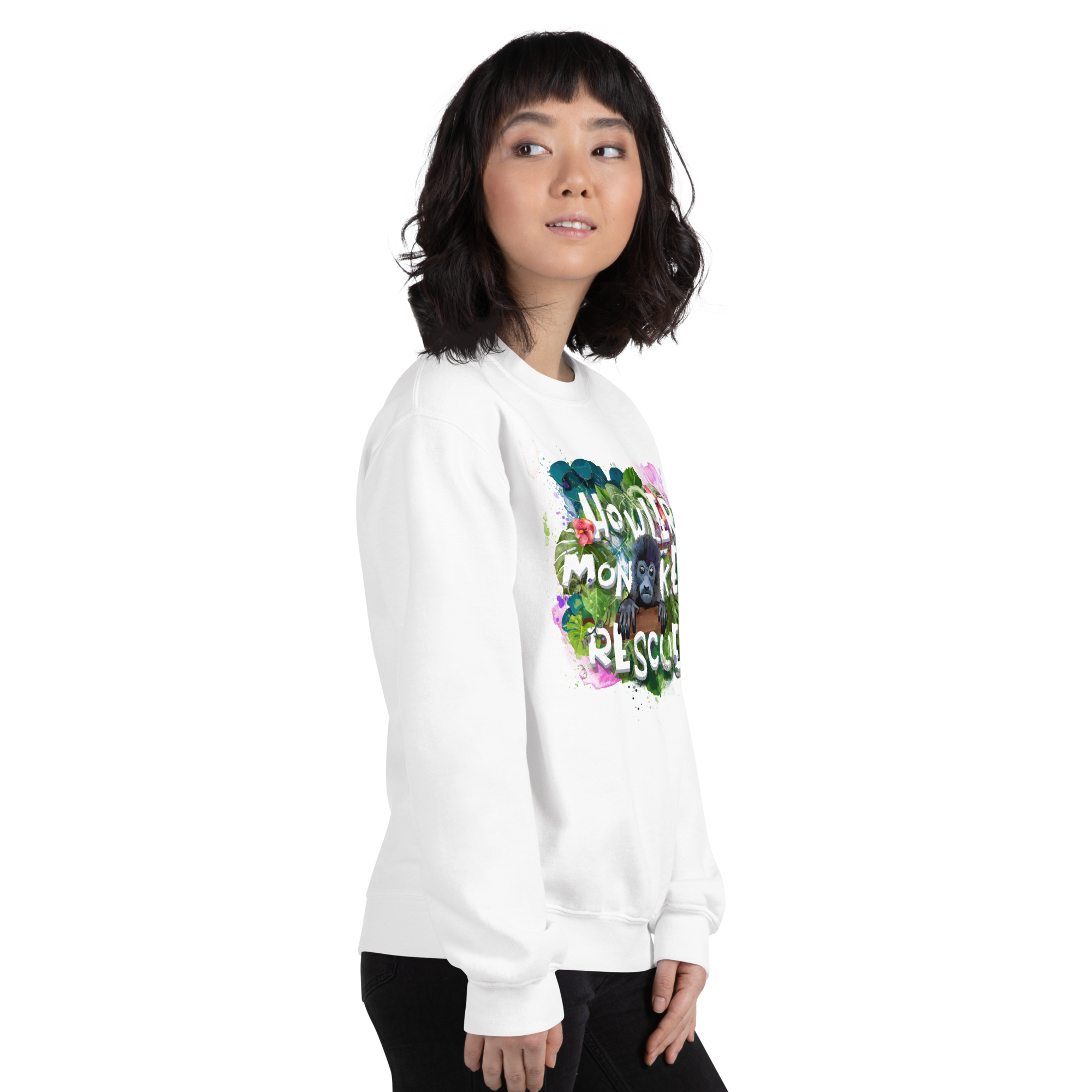 Howler Monkey Unisex Sweatshirt